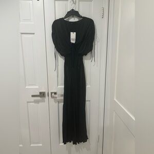 Zara silky cutout maxi